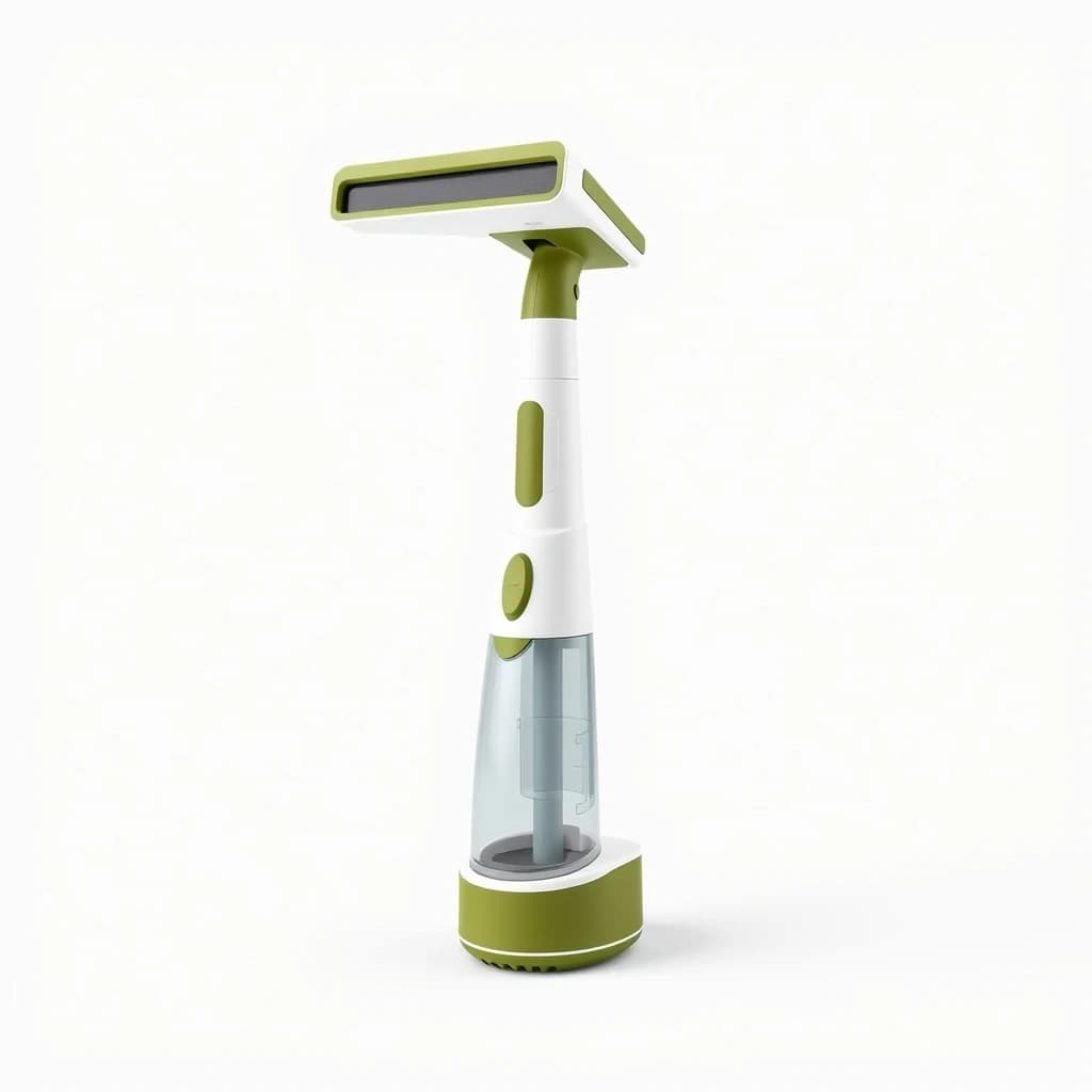 Cordless window vacuum