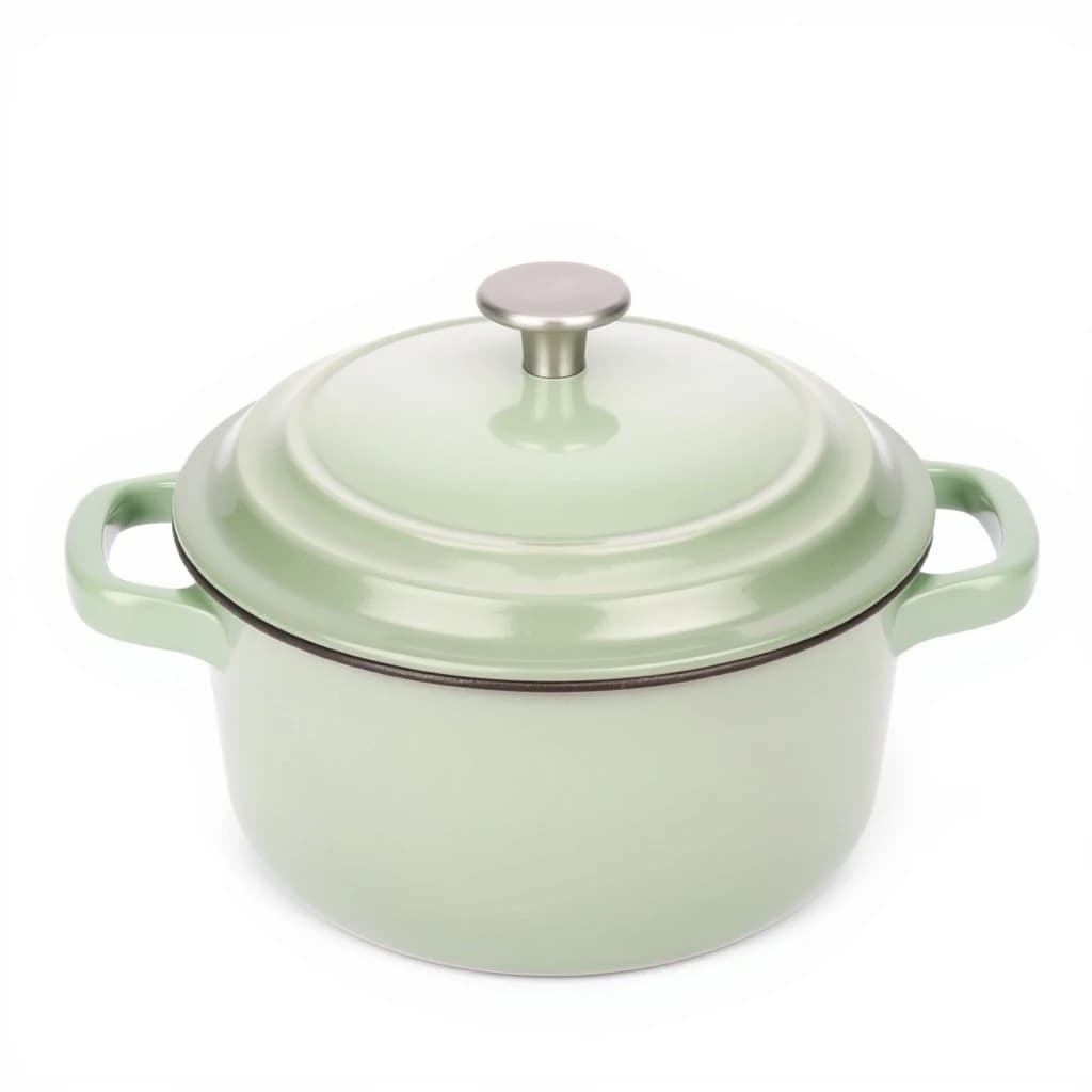 Enamelled cast iron casserole